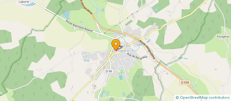 localisation de l'entreprise MJC DISTRIBUTION  MAREUIL EN PERIGORD