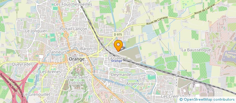 localisation de l'entreprise MJC HOME  ORANGE