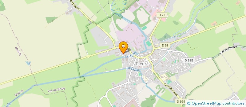 localisation de l'entreprise MJC MAISON POUR TOUS à DIEUZE