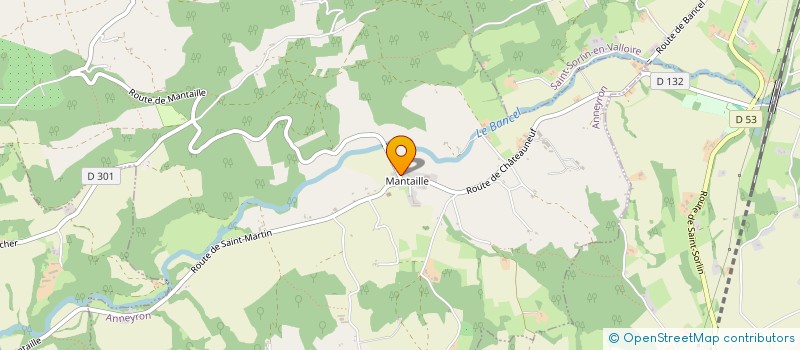 localisation de l'entreprise MJC MAISON POUR TOUS  ANNEYRON