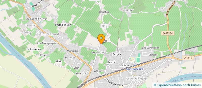 localisation de l'entreprise MJC-VTC  SAINT-MAIXANT