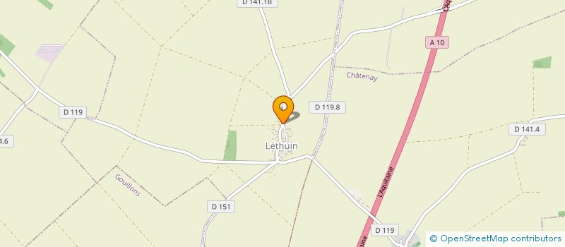 localisation de l'entreprise MJCE à LETHUIN