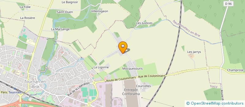 localisation de l'entreprise MJCG CORSICALAND à NESSA