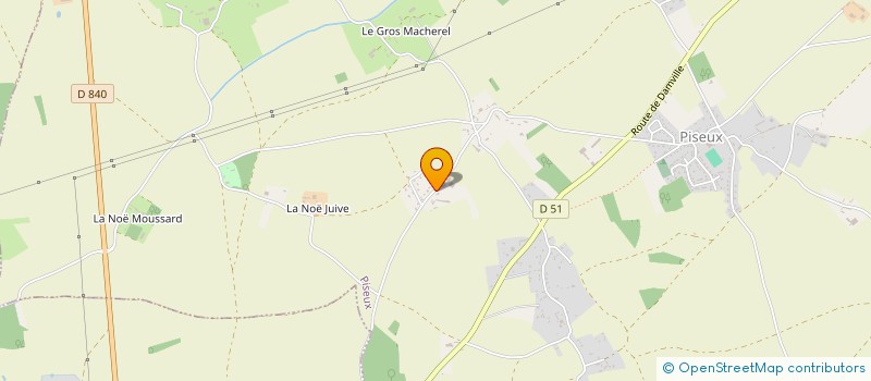 localisation de l'entreprise MJCLN  PISEUX