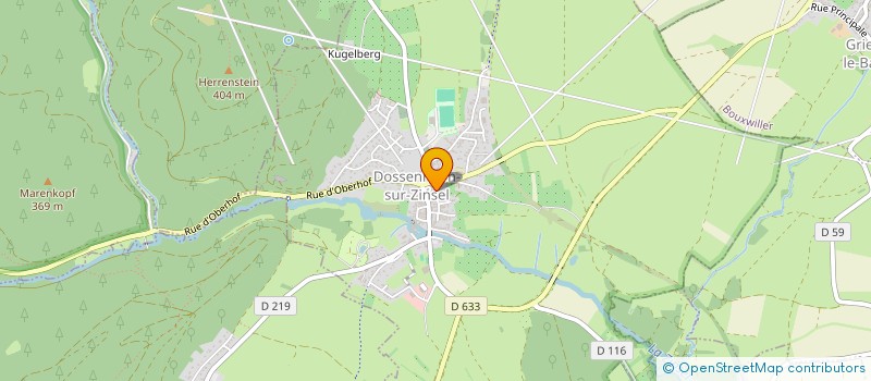 localisation de l'entreprise MJCR  DOSSENHEIM-SUR-ZINSEL