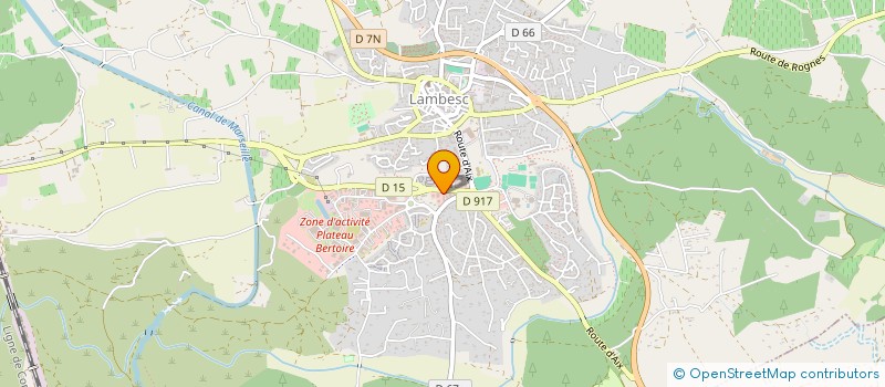 localisation de l'entreprise MJCW  LAMBESC