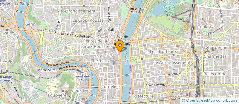 localisation de l'entreprise MJD à LYON