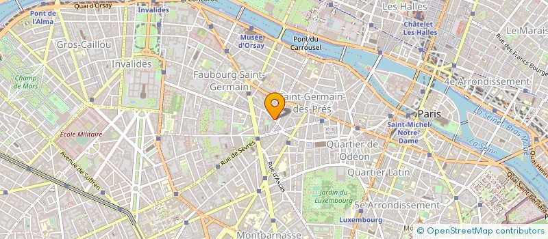 localisation de l'entreprise MJD CONSEILS à PARIS