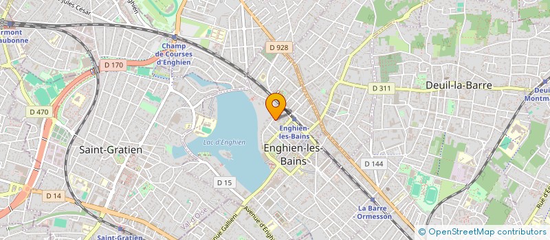 localisation de l'entreprise MJD CONSULTING  ENGHIEN-LES-BAINS