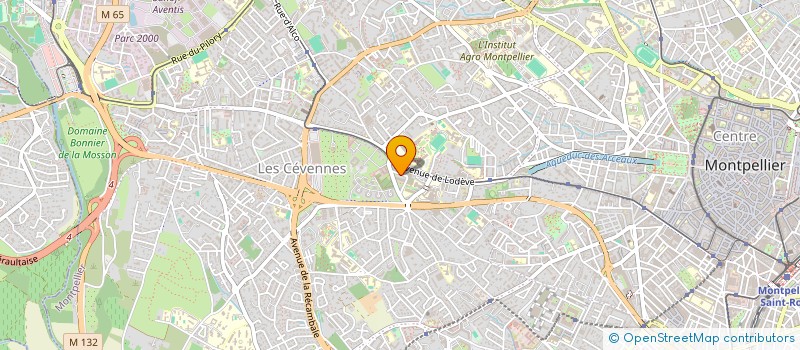 localisation de l'entreprise MJD HOLDING  MONTPELLIER
