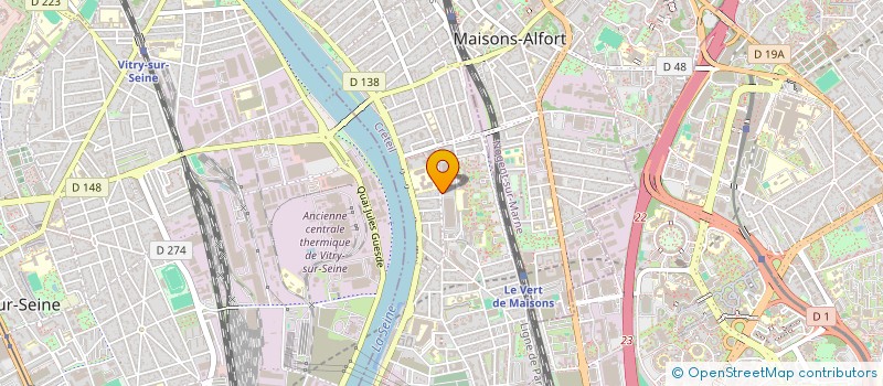 localisation de l'entreprise MJDA à ALFORTVILLE