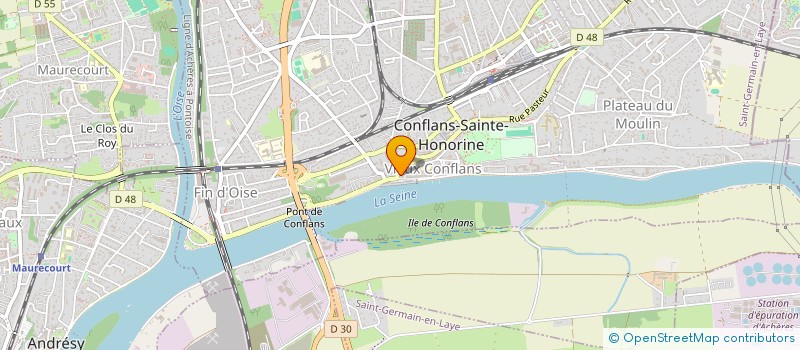 localisation de l'entreprise MJDS à CONFLANS-SAINTE-HONORINE
