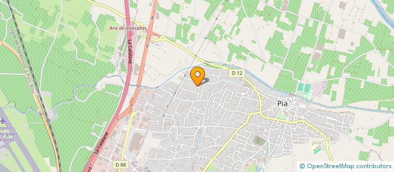 localisation de l'entreprise MJE 66  PIA