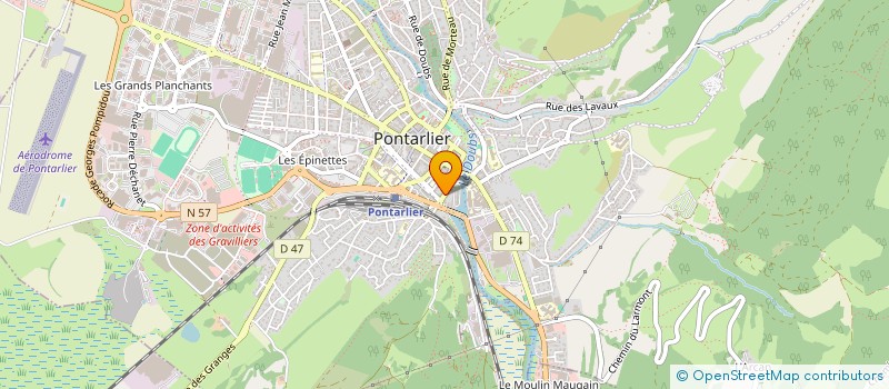 localisation de l'entreprise MJEM2017  PONTARLIER