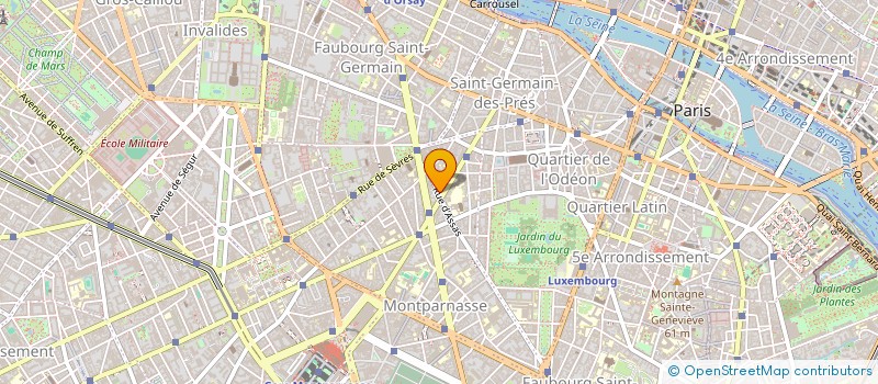 localisation de l'entreprise MJF à PARIS