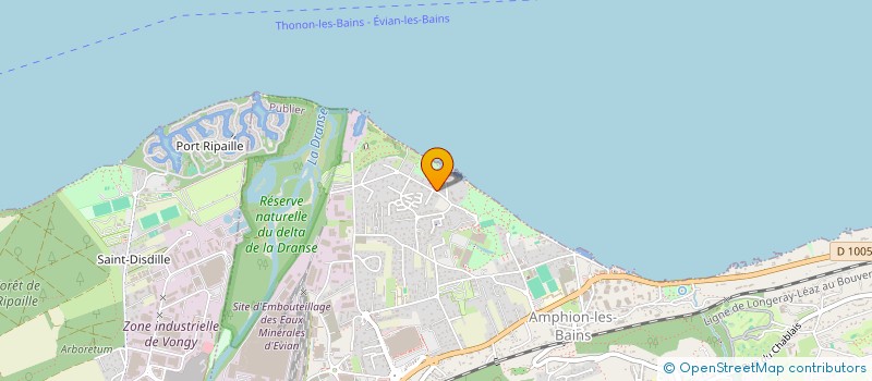 localisation de l'entreprise MJF INVEST  PUBLIER