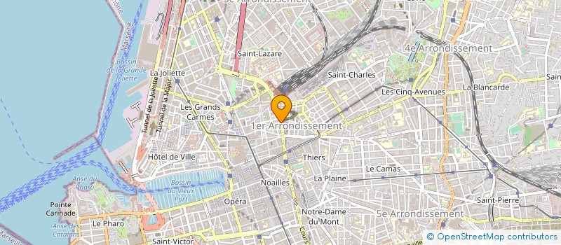 localisation de l'entreprise MJF JANE PANNIER à MARSEILLE