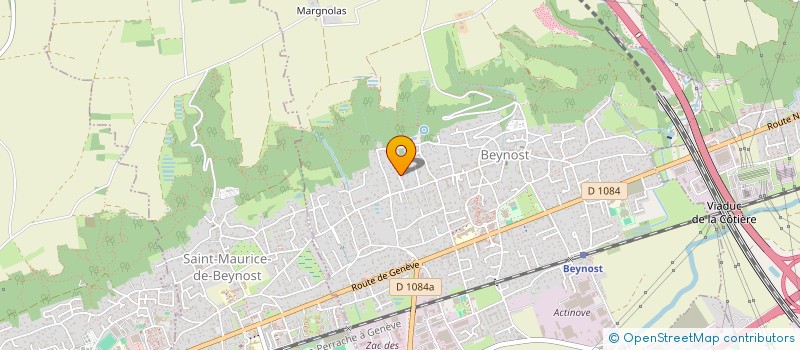 localisation de l'entreprise MJF MARTINEZ à BEYNOST