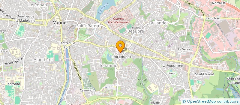 localisation de l'entreprise MJFT à VANNES