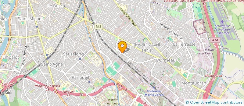 localisation de l'entreprise MJG IMMO à TOULOUSE