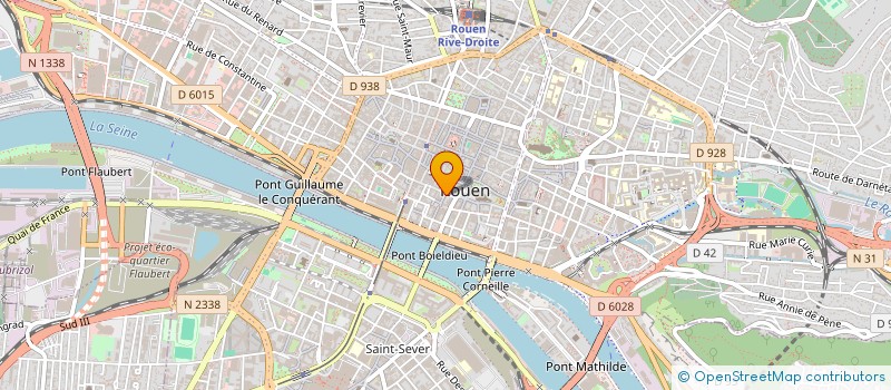 localisation de l'entreprise MJGC à ROUEN