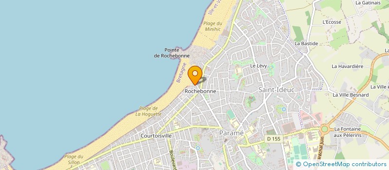 localisation de l'entreprise MJH à SAINT-MALO