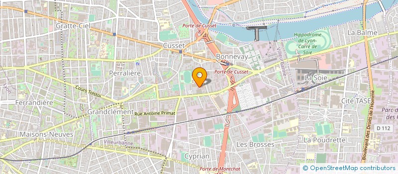 localisation de l'entreprise MJH  DECINES-CHARPIEU