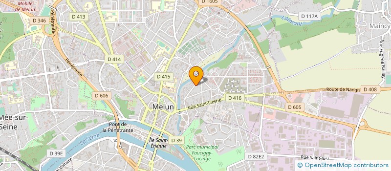 localisation de l'entreprise MJH BAT à MELUN