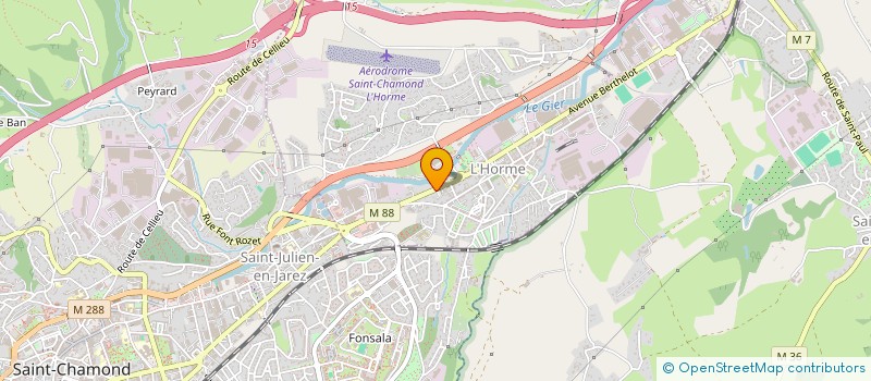 localisation de l'entreprise MJIA CONSULTING  L'HORME