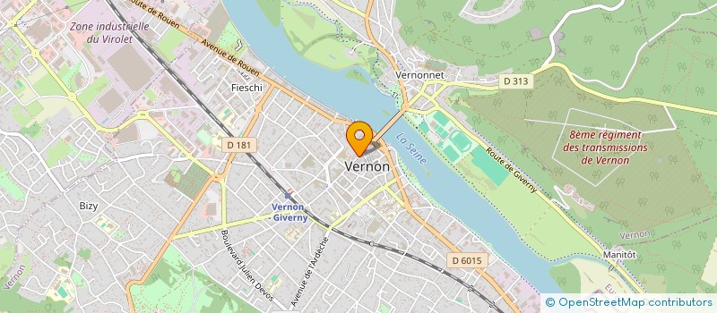 localisation de l'entreprise MJIMO  VERNON