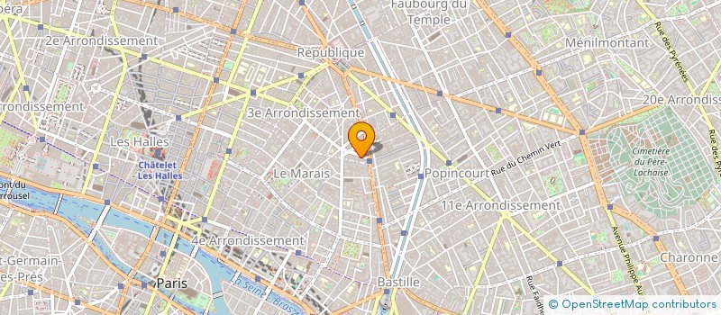 localisation de l'entreprise MJJS à PARIS