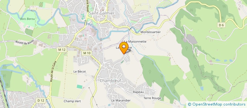 localisation de l'entreprise MJJZ  CHAMBUF