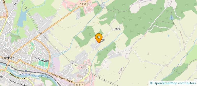 localisation de l'entreprise MJK  ORTHEZ