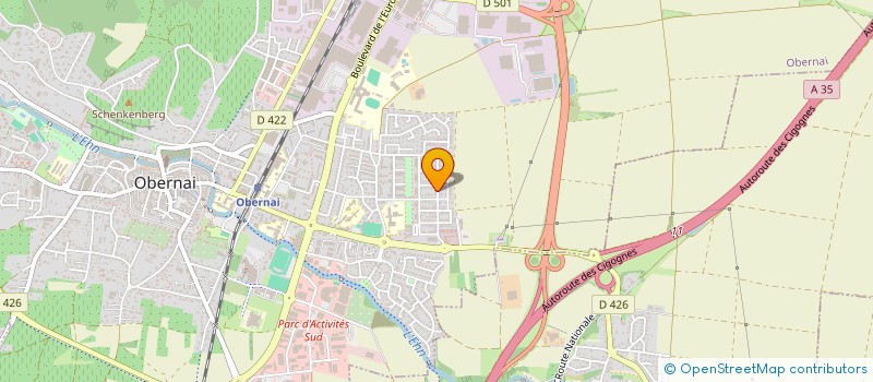 localisation de l'entreprise MJK à OBERNAI
