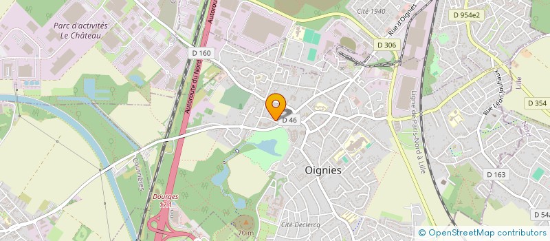 localisation de l'entreprise MJK  OIGNIES