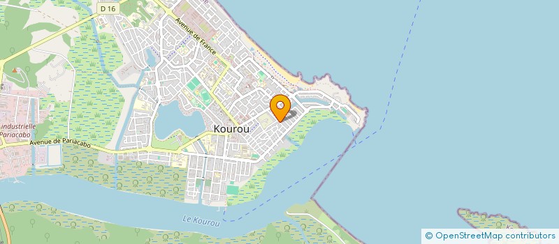 localisation de l'entreprise MJK CONSTRUCTION  KOUROU