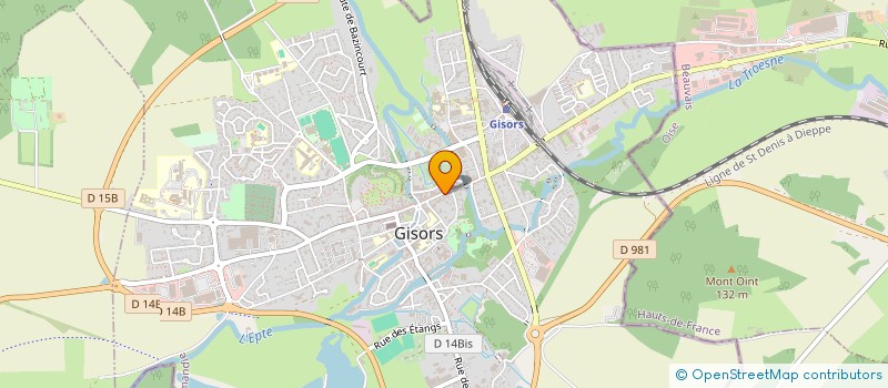localisation de l'entreprise MJKF à GISORS