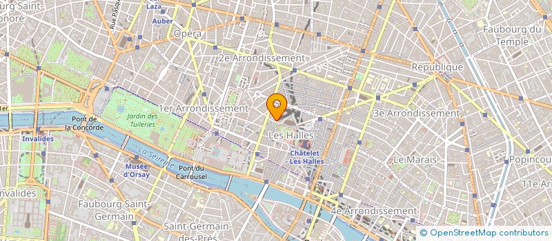 localisation de l'entreprise MJL à PARIS