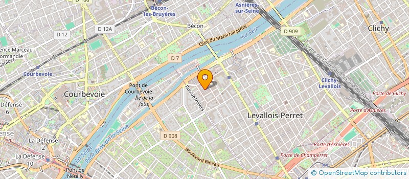 localisation de l'entreprise MJL à LEVALLOIS-PERRET