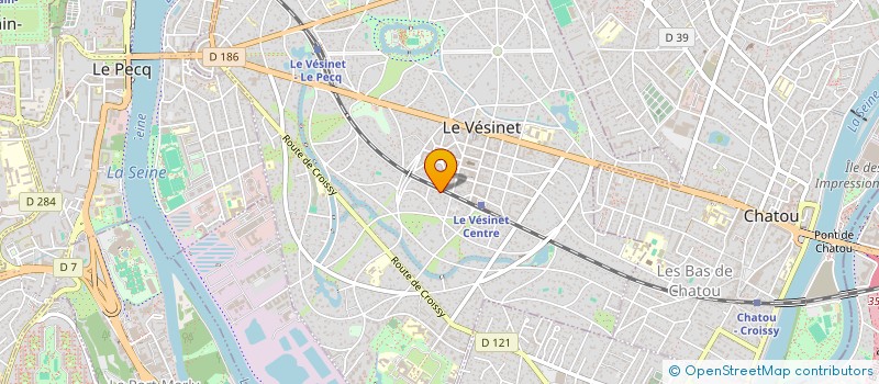 localisation de l'entreprise MJL  LE VESINET