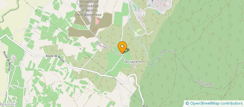 localisation de l'entreprise MJL à GROSPIERRES