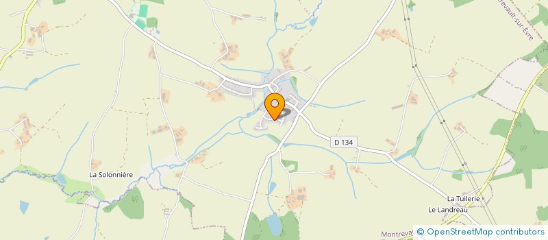 localisation de l'entreprise MJL à MONTREVAULT-SUR-EVRE