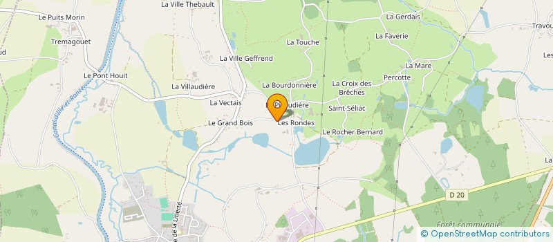 localisation de l'entreprise MJL  QUEBRIAC