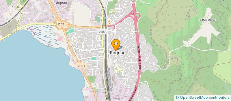 localisation de l'entreprise MJL  ROGNAC