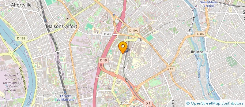 localisation de l'entreprise MJL  CRETEIL