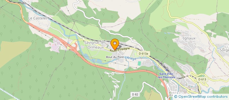 localisation de l'entreprise MJL&CO à SAVIGNAC-LES-ORMEAUX