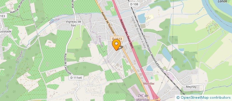 localisation de l'entreprise MJL LOCATIONS  CADAUJAC