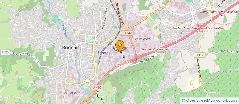 localisation de l'entreprise MJL SKILLS  BRIGNAIS