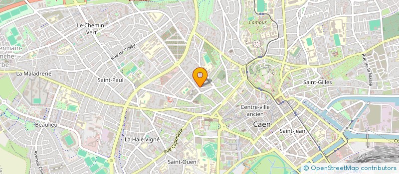 localisation de l'entreprise MJLB  CAEN
