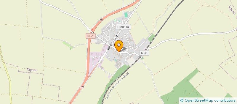 localisation de l'entreprise MJLC  TAGNON